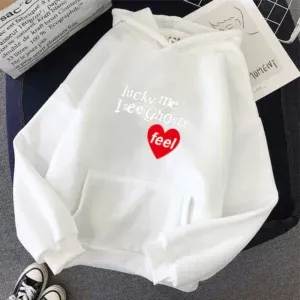 How to Style the Lucky Me I See Ghosts Hoodie in Different Outfits